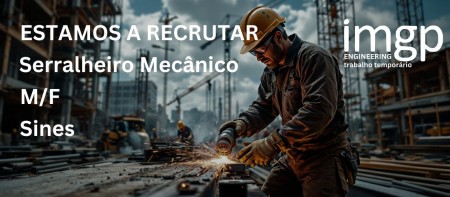 Serralheiro Mec&acirc;nico (M/F)